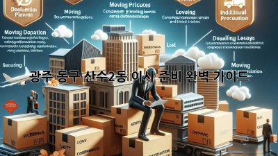 광주 동구 산수2동 이사 준비 완벽 가이드!